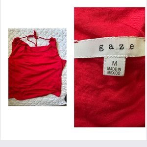 Cute top with tie in back